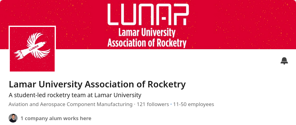 Linkedin company page header for Lamar Lunar — logo and banner
